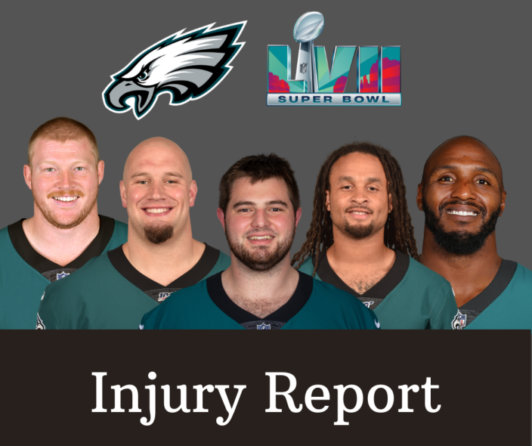 First PreSuper Bowl Injury Report Littered with Names as Eagles Rest