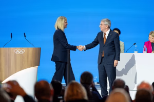 Olympia | Greece144th IOC SessionElection of the new IOC PresidentThe Romanos - Costa NavarinoPhotograph: IOC/Greg Martin