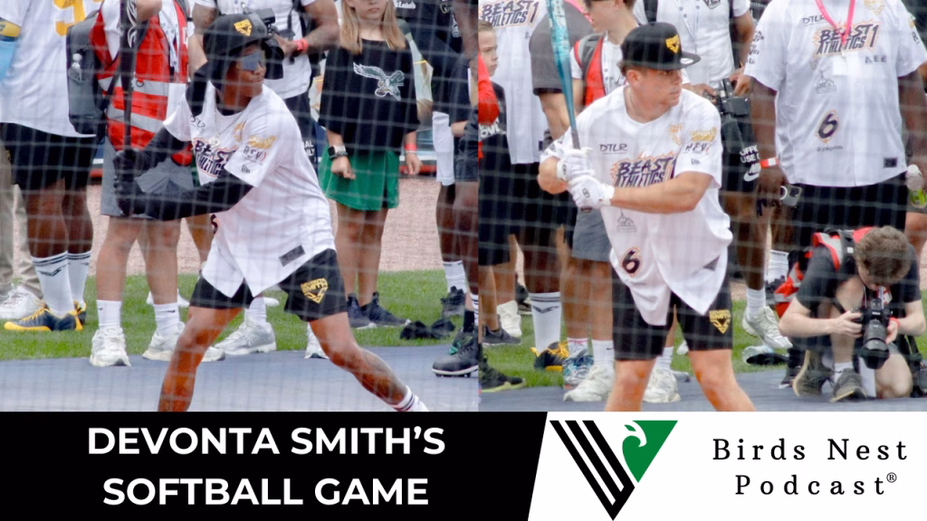 Devonta Smith Softball Game
