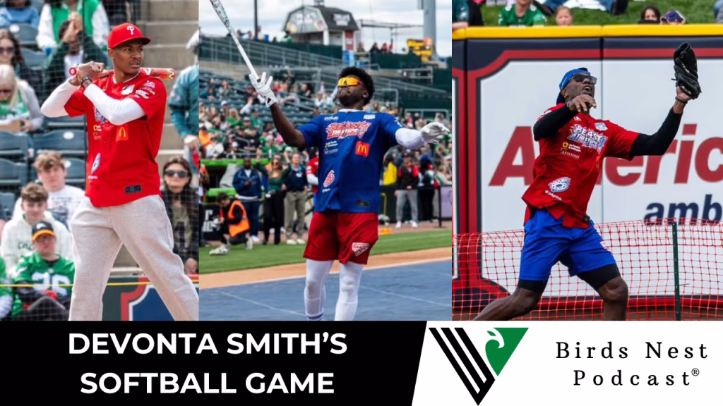 26 Devonta Smith Softball Game